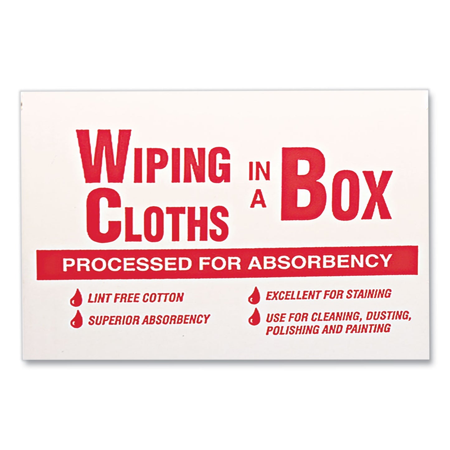 General Supply Multipurpose Reusable Wiping Cloths, Cotton, 5 lb Box, Assorted Sizes and Colors (N205CW05)