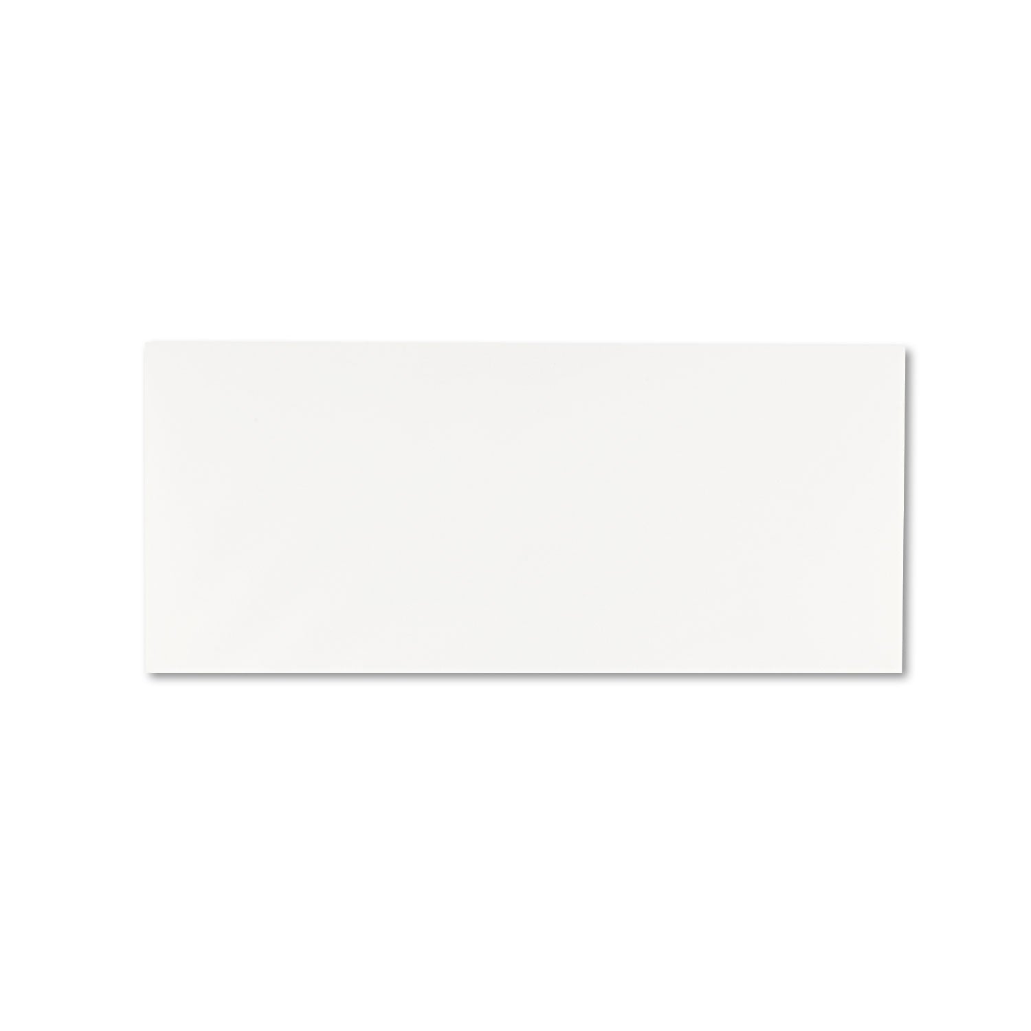 Neenah Paper CLASSIC CREST #10 Envelope, Commercial Flap, Gummed Closure, 4.13 x 9.5, Avon Brilliant White, 500/Box (6553000)