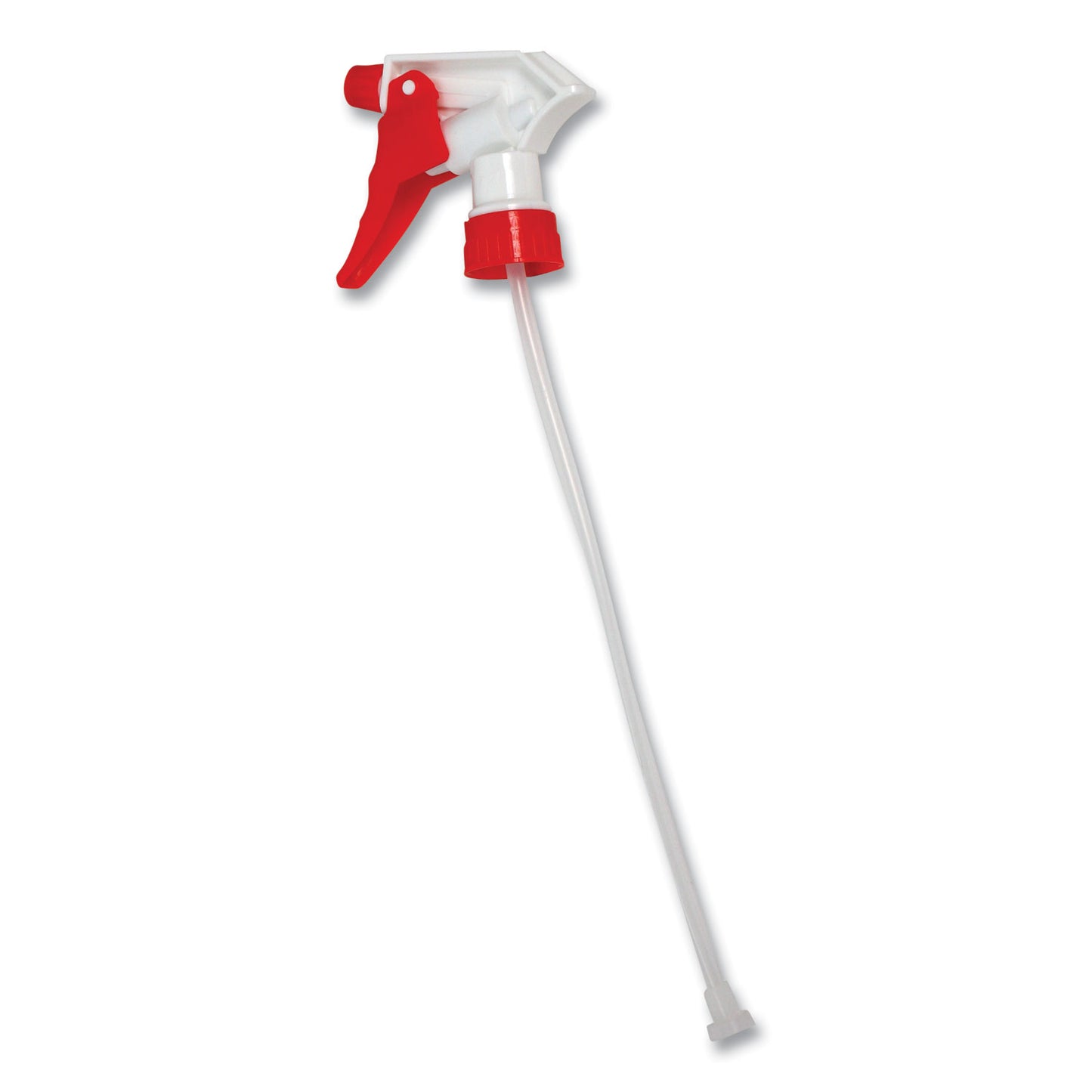 Impact Spray Trigger, 9.5" Tube, Fits 32 oz Bottles, Red/White (490624)