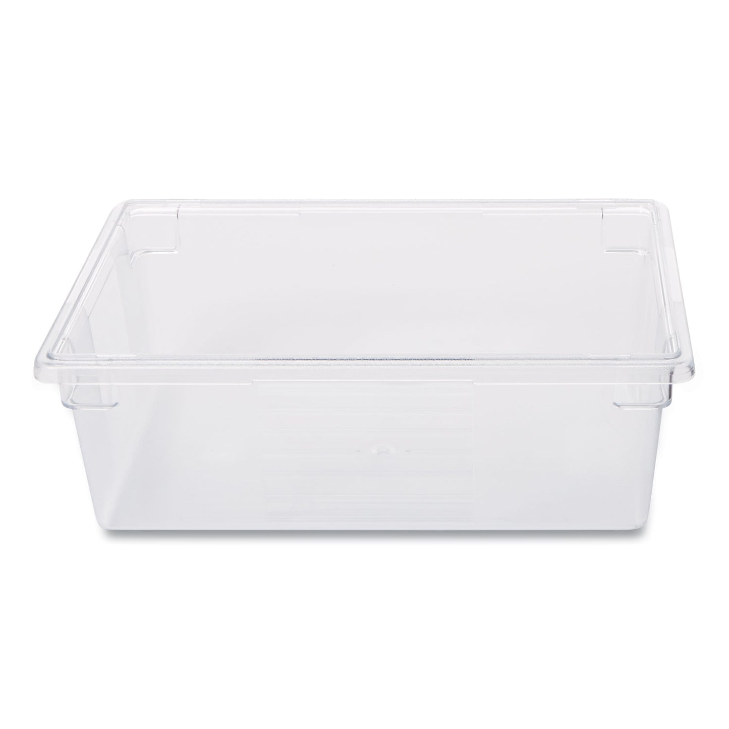 Rubbermaid Commercial Food/Tote Boxes, 12.5 gal, 26 x 18 x 9, Clear, Plastic (3300CLE)