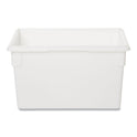 Rubbermaid Commercial Food/Tote Boxes, 21.5 gal, 26 x 18 x 15, White, Plastic (3501WHI)