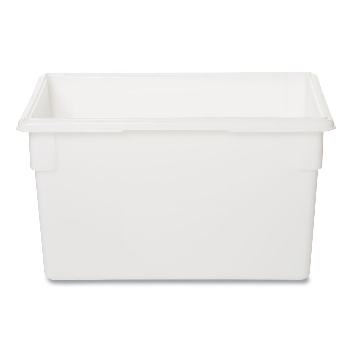 Rubbermaid Commercial Food/Tote Boxes, 21.5 gal, 26 x 18 x 15, White, Plastic (3501WHI)