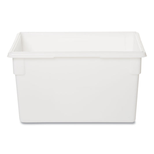 Rubbermaid Commercial Food/Tote Boxes, 21.5 gal, 26 x 18 x 15, White, Plastic (3501WHI)