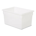 Rubbermaid Commercial Food/Tote Boxes, 21.5 gal, 26 x 18 x 15, White, Plastic (3501WHI)