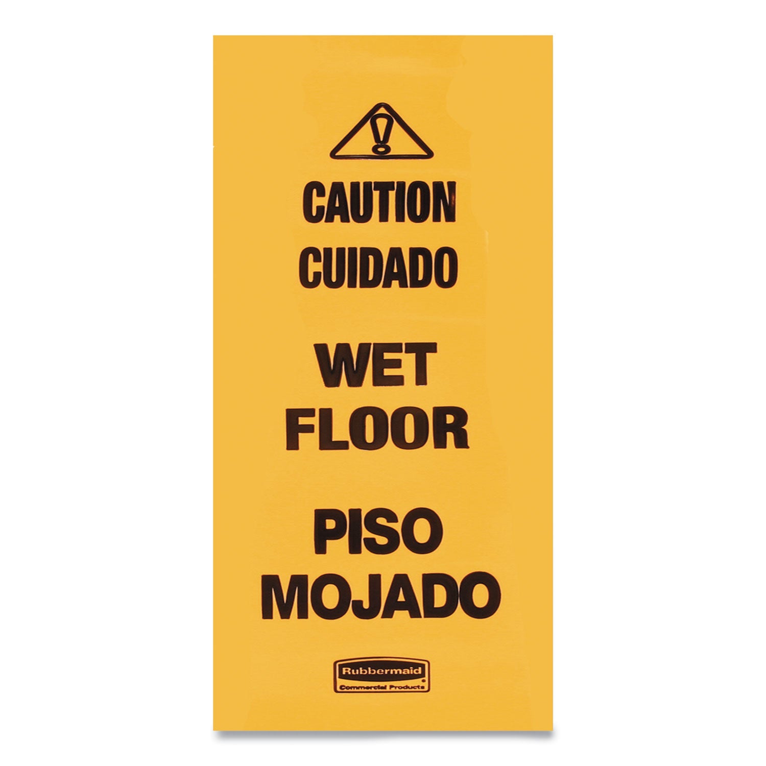 Rubbermaid Commercial Multilingual Wet Floor Safety Cone, 12.25 x 12.25 x 36 (627677)