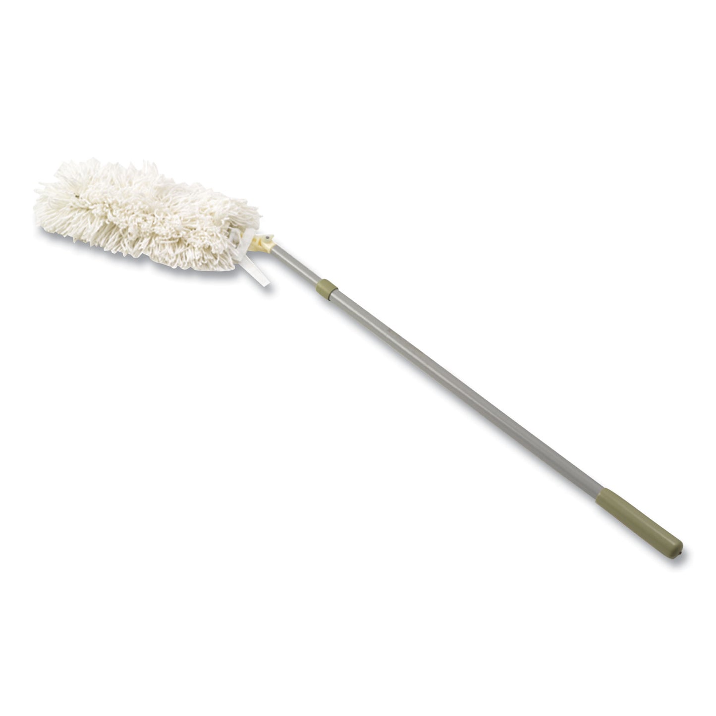 Rubbermaid Commercial HiDuster Dusting Tool with Angled Launderable Head, 51" Extension Handle (T120)