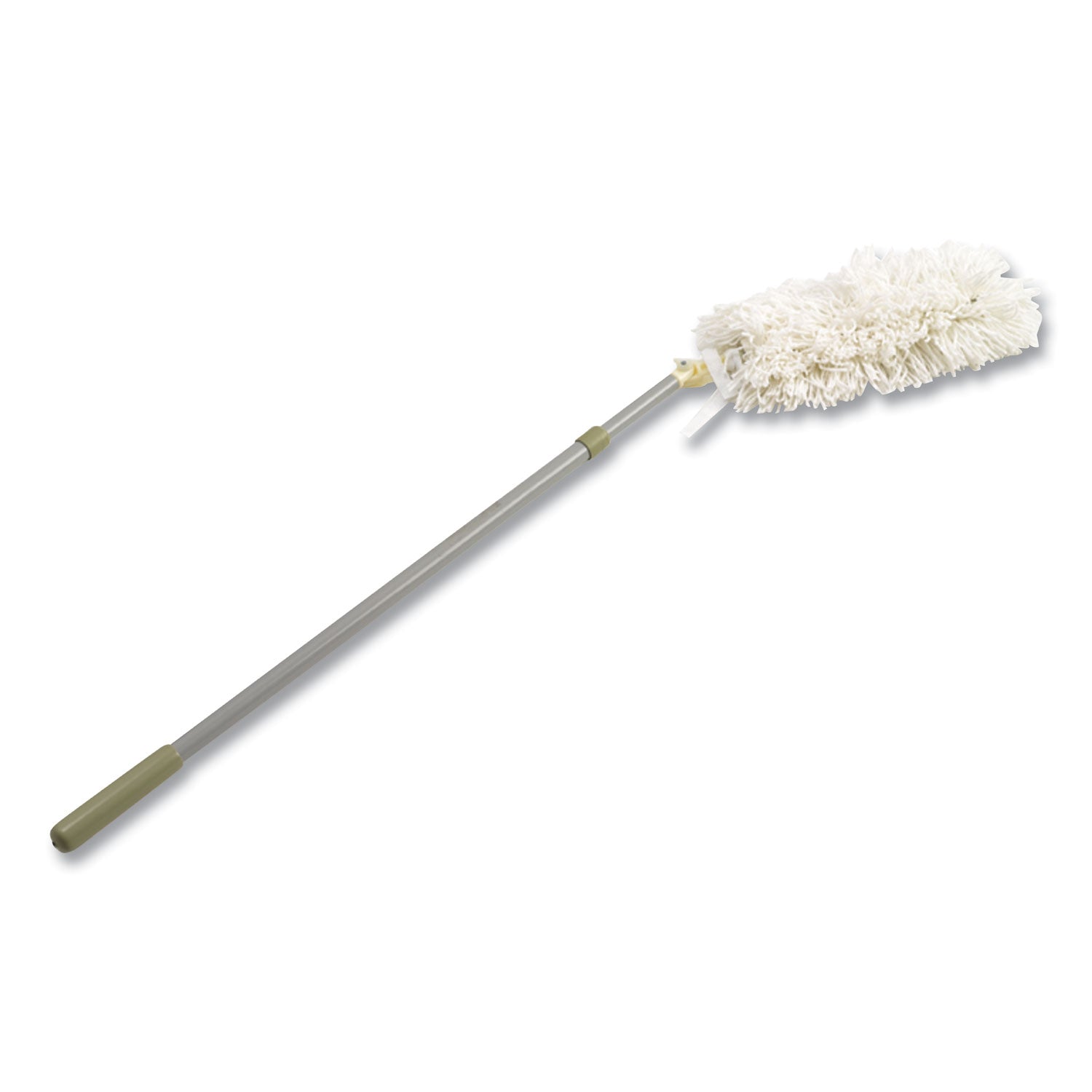 Rubbermaid Commercial HiDuster Dusting Tool with Angled Launderable Head, 51" Extension Handle (T120)