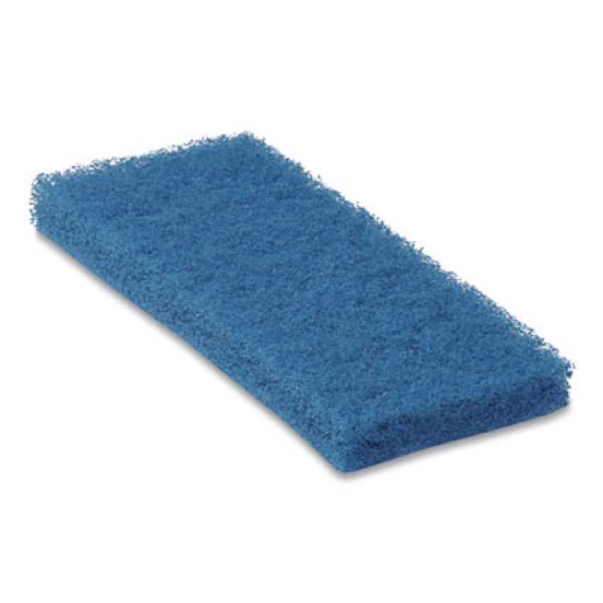 Americo Octopus 102 Medium Duty Cleaning Pad, 5 x 9, Blue, 20/Carton (541020)