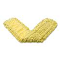 Rubbermaid Commercial Trapper Commercial Dust Mop, Looped-end Launderable, 5" x 24", Yellow (J15300YEL)