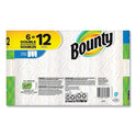 Bounty Select-a-Size Kitchen Roll Paper Towels, 2-Ply, White, 5.9 x 11, 110 Sheets/Roll, 6 Rolls/Carton (74801)