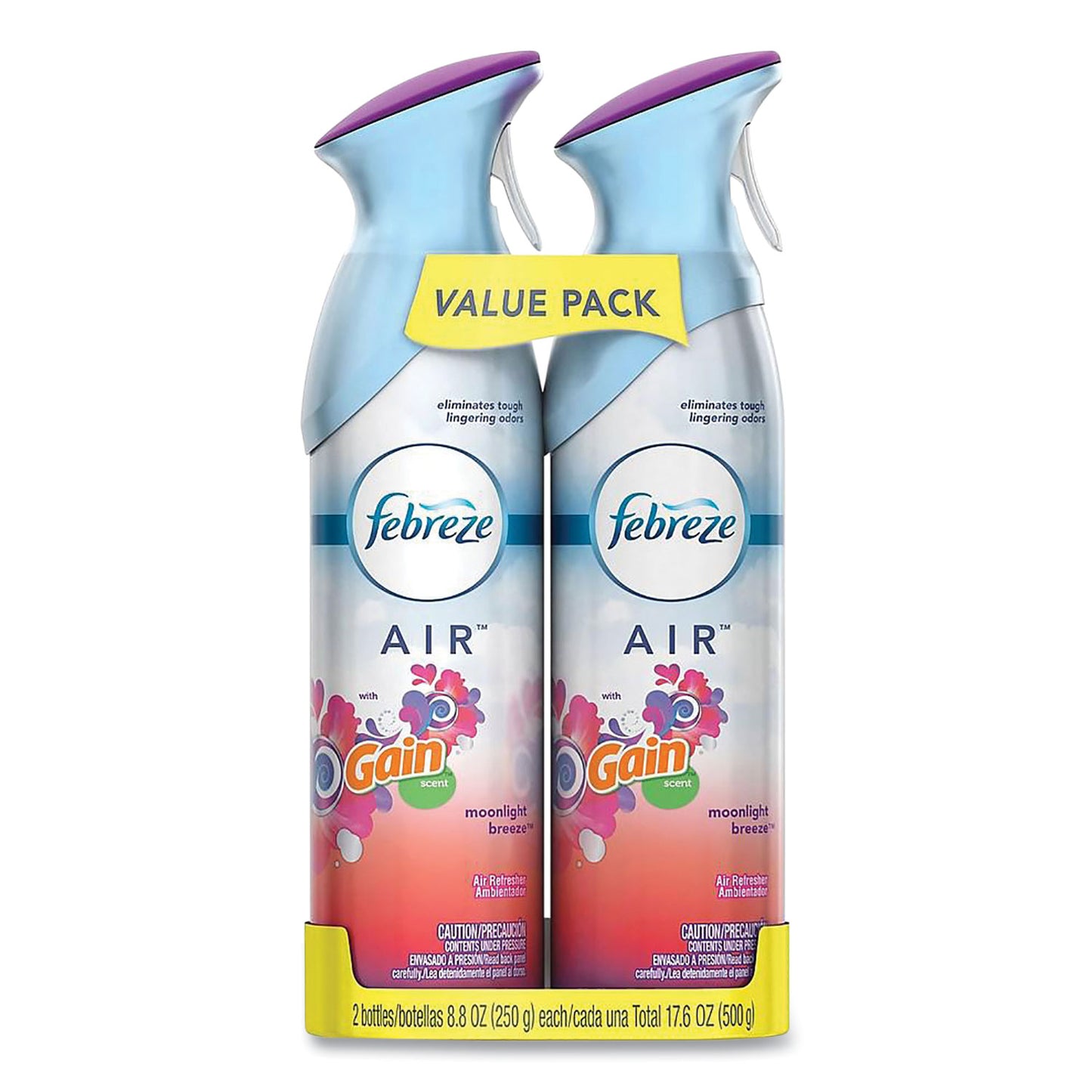 Febreze AIR, Gain Moonlight Breeze, 8.8 oz Aerosol Spray, 2/Pack (97809)