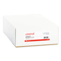 Universal Open-Side Business Envelope, 1 Window, #9, Square Flap, Gummed Closure, 3.88 x 8.88, White, 500/Box (35219)