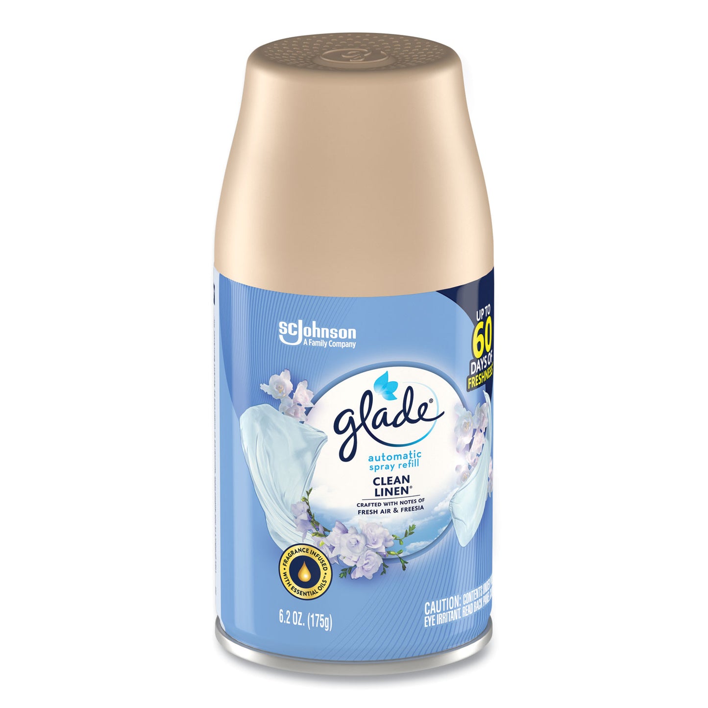 Glade Automatic Air Freshener, Clean Linen, 6.2 oz (337568EA)