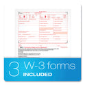 TOPS W-2 Tax Forms Kit with Envelopes, Fiscal Year: 2023, Six-Part Carbonless, 8.5 x 5.5, 2 Forms/Sheet, 24 Forms Total (22904KIT)