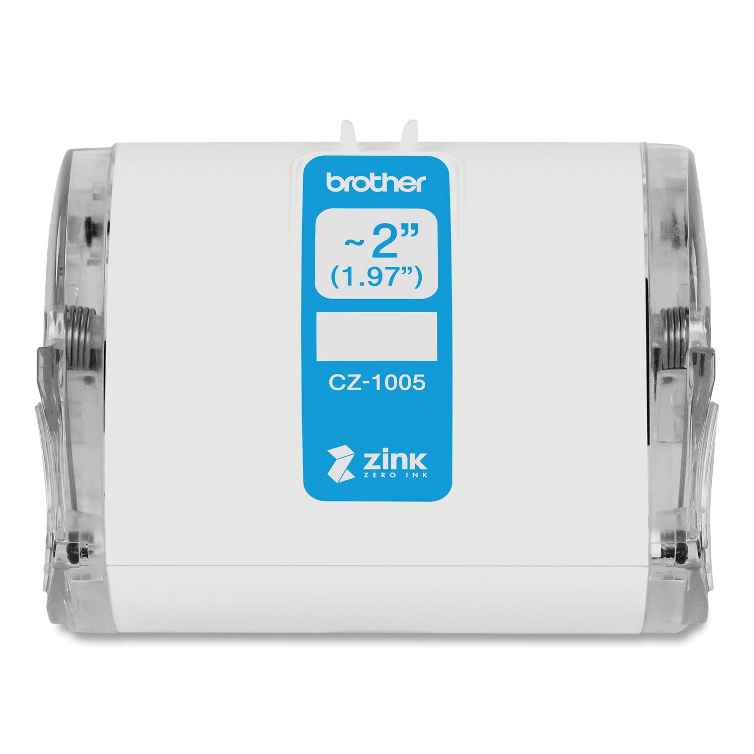 Brother CZ Roll Cassette, 1.97" x 16.4 ft, White (CZ1005)