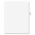 Preprinted Legal Exhibit Side Tab Index Dividers, Avery Style, 10-Tab, 34, 11 x 8.5, White, 25/Pack, (1034) (01034)