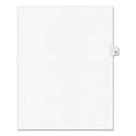 Preprinted Legal Exhibit Side Tab Index Dividers, Avery Style, 10-Tab, 59, 11 x 8.5, White, 25/Pack, (1059) (01059)