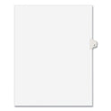 Preprinted Legal Exhibit Side Tab Index Dividers, Avery Style, 26-Tab, J, 11 x 8.5, White, 25/Pack, (1410) (01410)