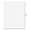 Preprinted Legal Exhibit Side Tab Index Dividers, Avery Style, 26-Tab, M, 11 x 8.5, White, 25/Pack, (1413) (01413)