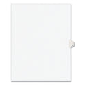 Preprinted Legal Exhibit Side Tab Index Dividers, Avery Style, 26-Tab, N, 11 x 8.5, White, 25/Pack, (1414) (01414)