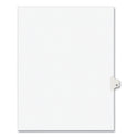 Preprinted Legal Exhibit Side Tab Index Dividers, Avery Style, 26-Tab, Q, 11 x 8.5, White, 25/Pack, (1417) (01417)