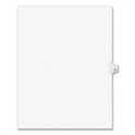 Preprinted Legal Exhibit Side Tab Index Dividers, Avery Style, 10-Tab, 13, 11 x 8.5, White, 25/Pack (11923)