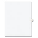 Preprinted Legal Exhibit Side Tab Index Dividers, Avery Style, 10-Tab, 14, 11 x 8.5, White, 25/Pack (11924)