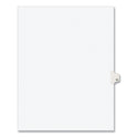 Preprinted Legal Exhibit Side Tab Index Dividers, Avery Style, 10-Tab, 15, 11 x 8.5, White, 25/Pack (11925)