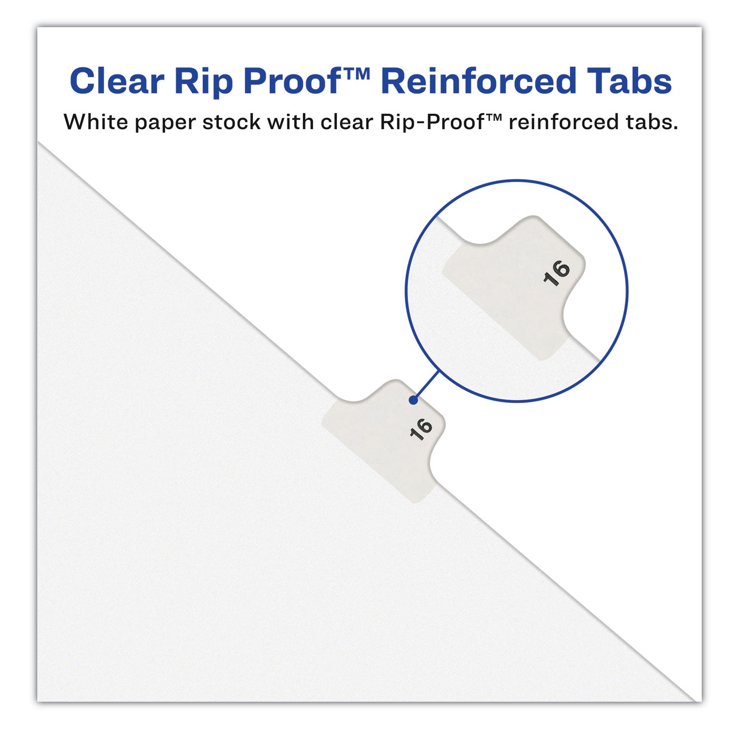 Preprinted Legal Exhibit Side Tab Index Dividers, Avery Style, 10-Tab, 11, 11 x 8.5, White, 25/Pack (11921)