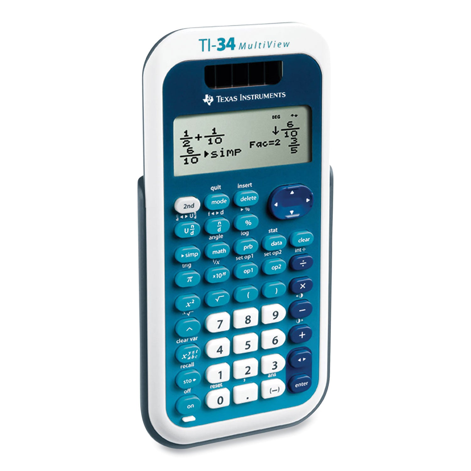 Texas Instruments TI-34 MultiView Scientific Calculator, 16-Digit LCD - 3 Pack