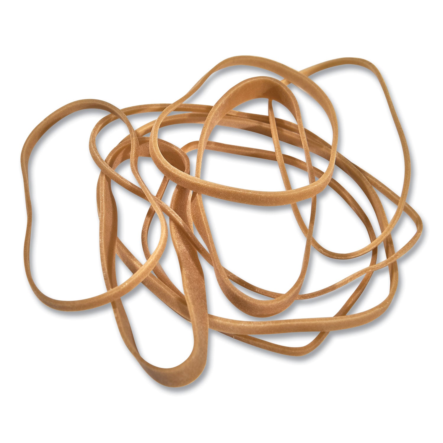 Universal Rubber Bands, Size 54 (Assorted), Assorted Gauges, Beige, 4 oz Box (00454)