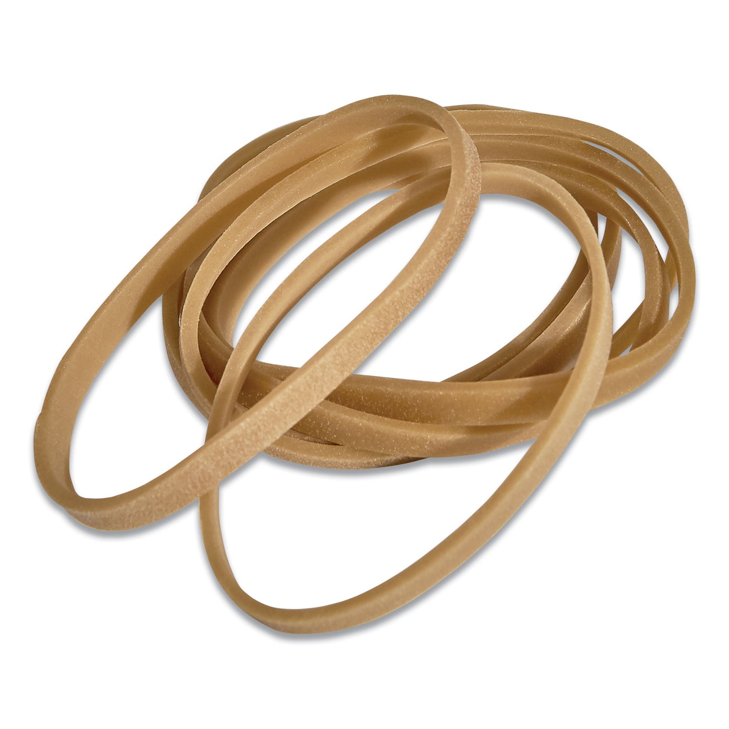 Universal Rubber Bands, Size 30, 0.04" Gauge, Beige, 1 lb Box, 1,100/Pack (00130)