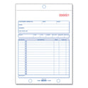 Rediform Sales Book, 15 Lines, Three-Part Carbonless, 5.5 x 7.88, 50 Forms Total (5L350)