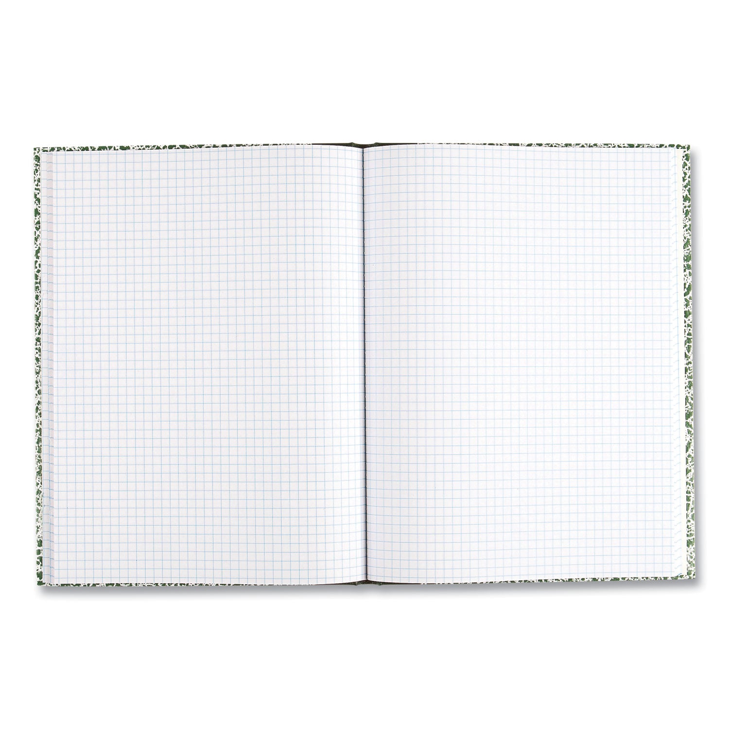 National Paper Lab Notebook, Quadrille Rule (5 sq/in), Green Marble Cover, (96) 10.13 x 7.88 Sheets (53110)