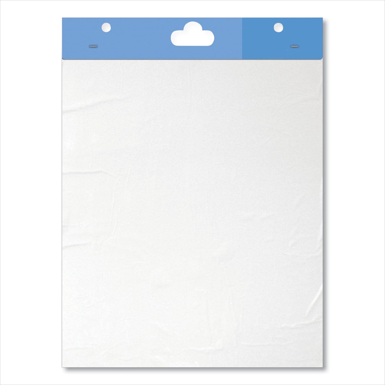 National Paper Write On-Cling On Easel Pad, Unruled, 27 x 34, White, 35 Sheets (24391)