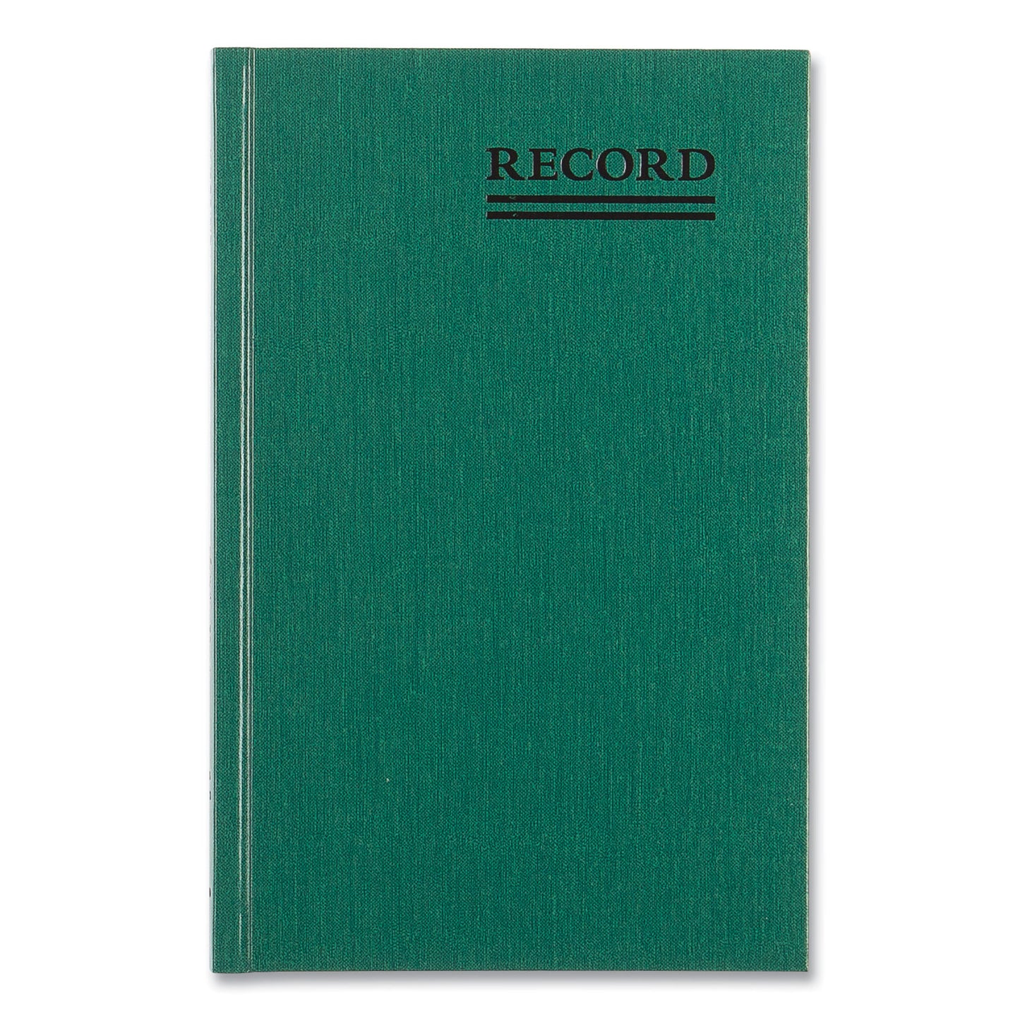 National Paper Emerald Series Account Book, Green Cover, 9.63 x 6.25 Sheets, 200 Sheets/Book (56521)