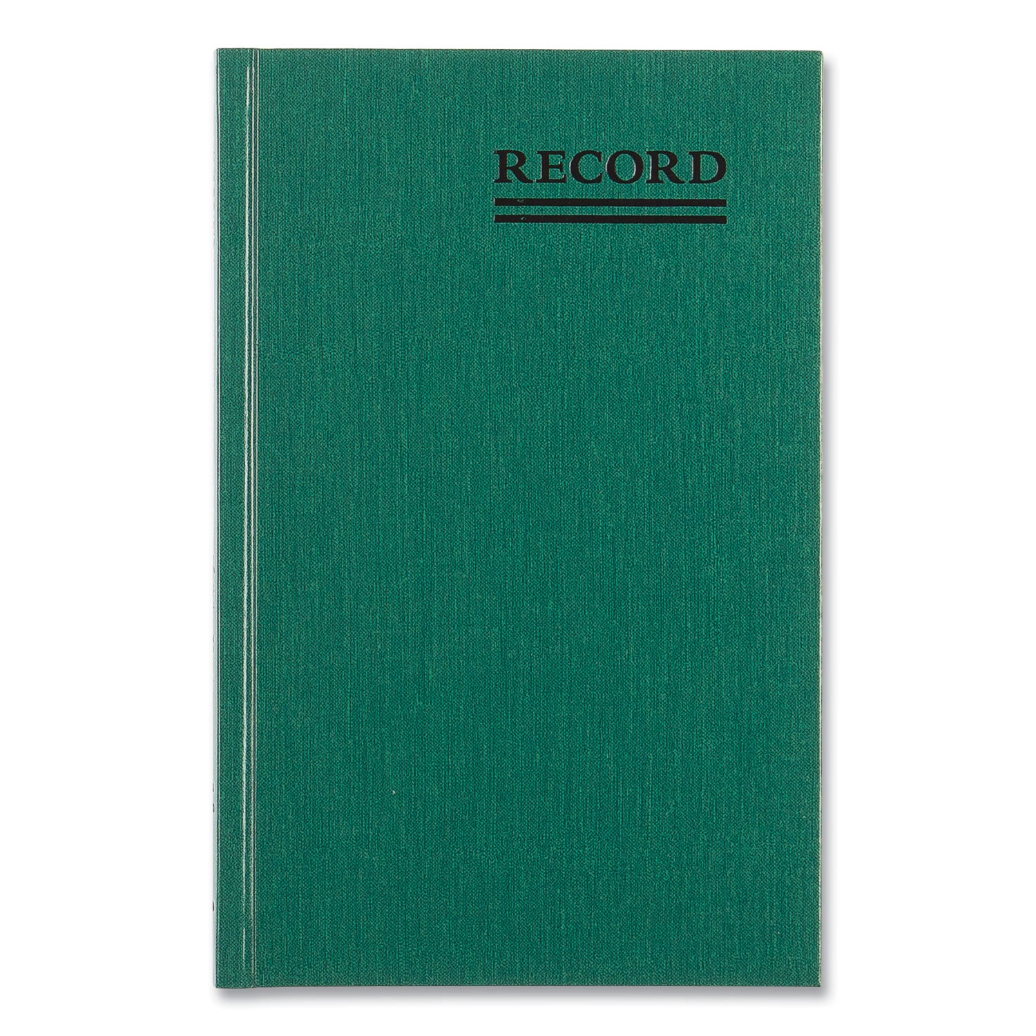 National Paper Emerald Series Account Book, Green Cover, 9.63 x 6.25 Sheets, 200 Sheets/Book (56521)