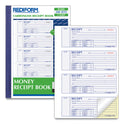 Rediform Money Receipt Book, Softcover, Two-Part Carbonless, 7 x 2.75, 4 Forms/Sheet, 200 Forms Total (8L806)