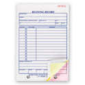 Rediform Receiving Record Book, Three-Part Carbonless, 5.56 x 7.94, 50 Forms Total (2L260)