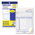 Rediform Sales Book, 12 Lines, Three-Part Carbonless, 4.25 x 6.38, 50 Forms Total (5L528)