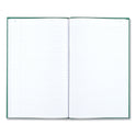 National Paper Emerald Series Account Book, Green Cover, 12.25 x 7.25 Sheets, 150 Sheets/Book (56111)