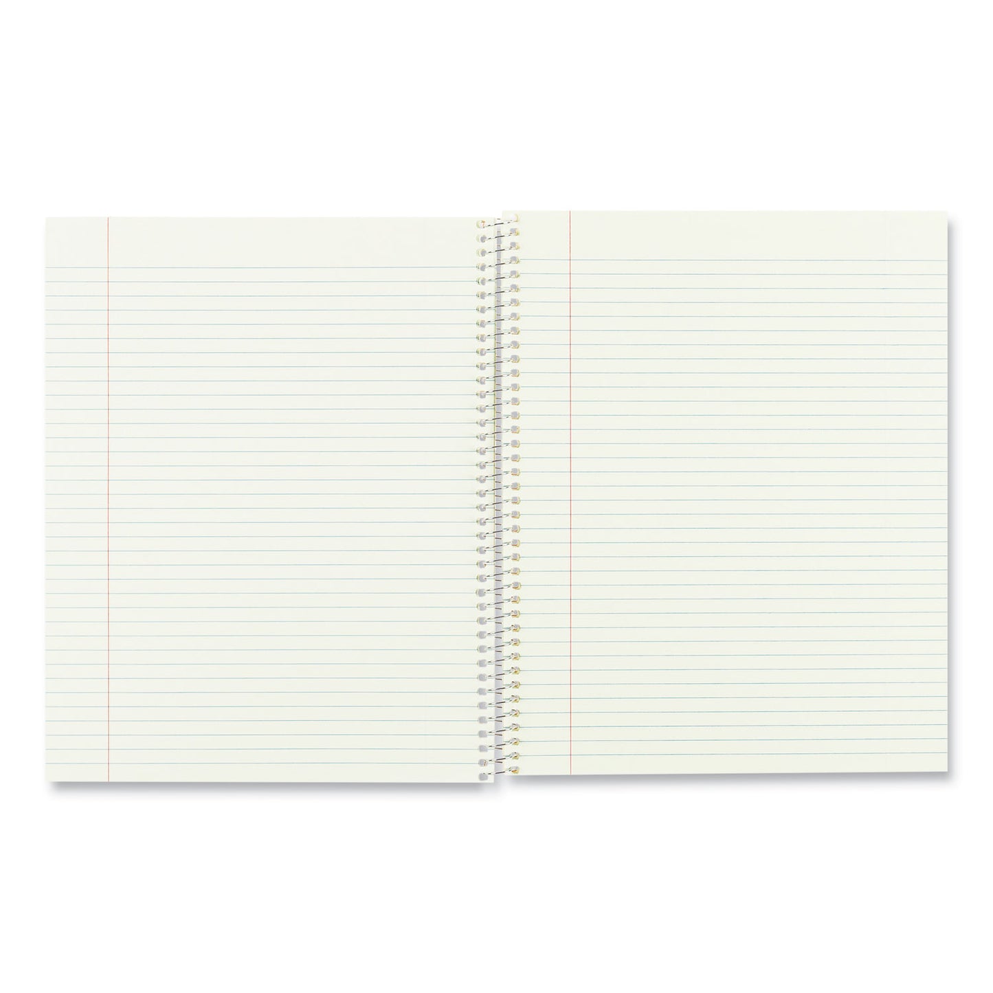 National Paper Single-Subject Wirebound Notebooks, Narrow Rule, Brown Paperboard Cover, (80) 10 x 8 Sheets (33008)