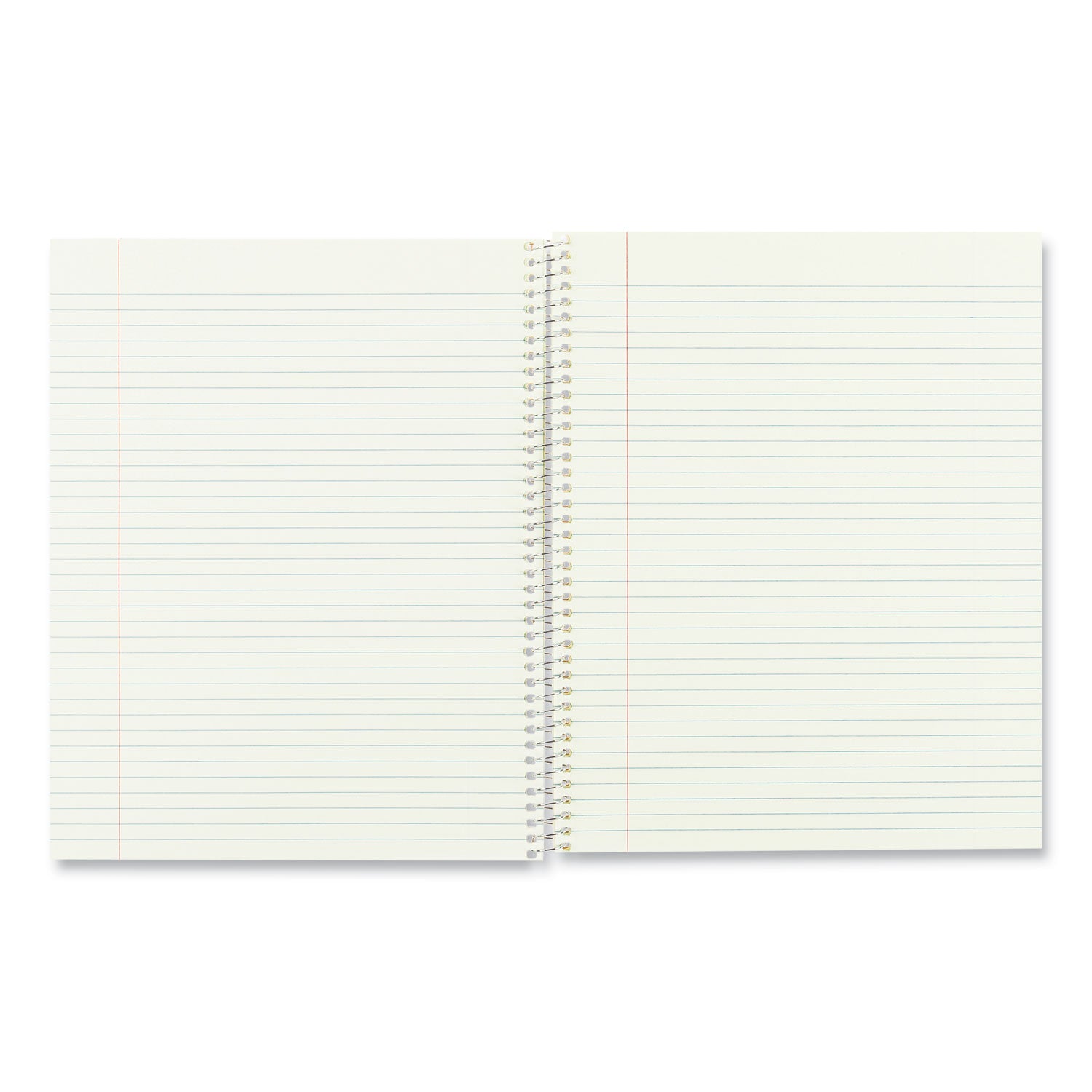 National Paper Single-Subject Wirebound Notebooks, Narrow Rule, Brown Paperboard Cover, (80) 10 x 8 Sheets (33008)