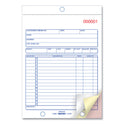 Rediform Sales Book, 15 Lines, Three-Part Carbonless, 5.5 x 7.88, 50 Forms Total (5L350)