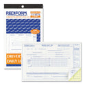 Rediform Driver's Daily Log Book, Two-Part Carbonless, 8.75 x 5.38, 31 Forms Total (S5031NCL)