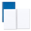 National Paper Three-Subject Wirebound Notebooks, Unpunched, Medium/College Rule, Blue Cover, (150) 9.5 x 6 Sheets (33360)