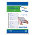 Rediform Money Receipt Book, FormGuard Cover, Three-Part Carbonless, 7 x 2.75, 4 Forms/Sheet, 100 Forms Total (8L808R)