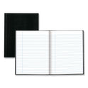 Blueline Executive Notebook, 1-Subject, Medium/College Rule, Black Cover, (150) 9.25 x 7.25 Sheets (A7BLK)