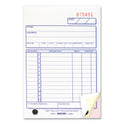 Rediform Sales Book, 12 Lines, Three-Part Carbonless, 4.25 x 6.38, 50 Forms Total (5L528)