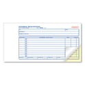 Rediform Material Requisition Book, Two-Part Carbonless, 7.88 x 4.25, 50 Forms Total (1L114)